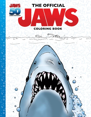 The Official Jaws Coloring Book book cover by Zackery Cuevas