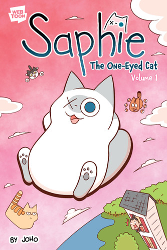 Saphie the One-Eyed Cat Volume 1 book cover by Joho