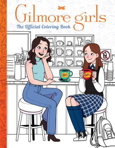 Gilmore Girls: The Official Coloring Book book cover by 