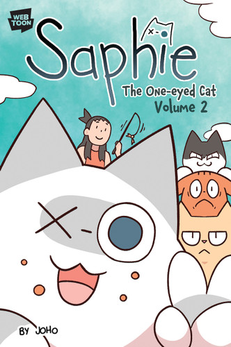 Saphie the One-Eyed Cat Volume 2 book cover by Joho