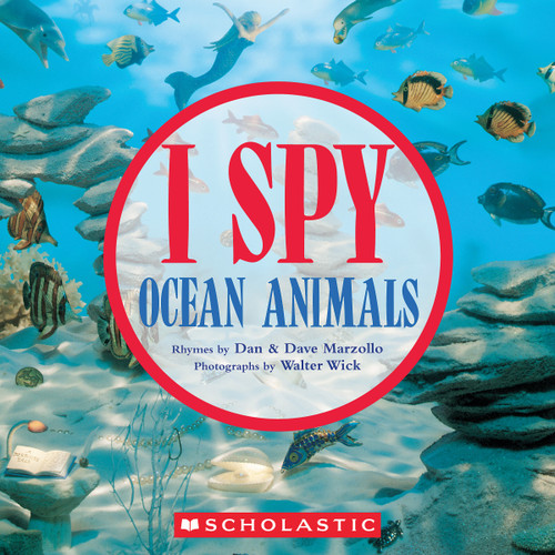 I SPY Ocean Animals (I Spy) book cover by Dan Marzollo, Dave Marzollo