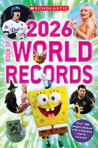 Scholastic Book of World Records 2026 book cover by Scholastic