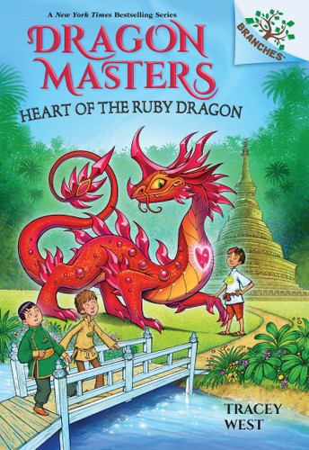 Heart of the Ruby Dragon: A Branches Book (Dragon Masters #32) (Dragon Masters) book cover by Tracey West