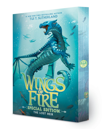 The Lost Heir: Special Edition (Wings of Fire, Book Two) (Wings of Fire) book cover by Tui T. Sutherland