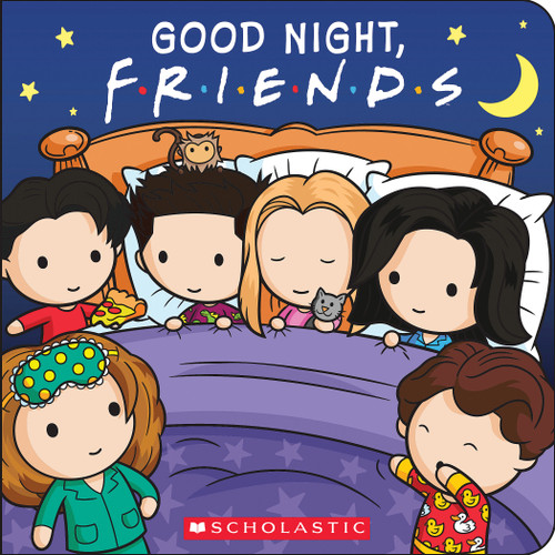 Good Night, Friends (Friends Board Book) book cover by Lori Wieczorek