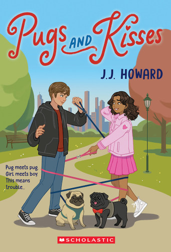 Pugs and Kisses book cover by J. J. Howard