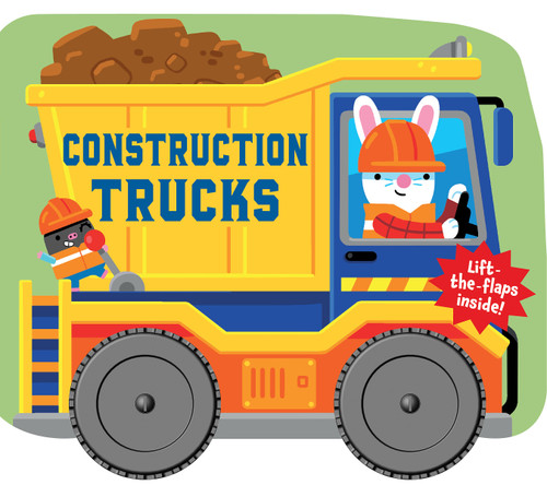 Spin & Lift: Construction Trucks book cover by Ilanit Oliver