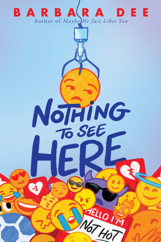 Nothing to See Here book cover by Barbara Dee