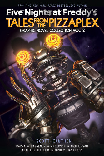 Five Nights at Freddy's: Tales from the Pizzaplex Graphic Novel Collection Vol. 2 (Five Nights at Freddy's Graphic Novels) book cover by Scott Cawthon, Kelly Parra, Andrea Waggener