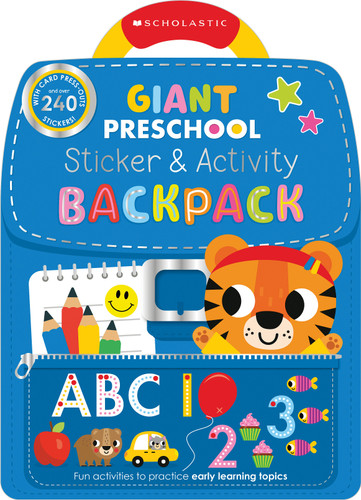 Giant Preschool: Sticker & Activity Backpack (Scholastic Early Learners) (Scholastic Early Learners) book cover by Scholastic Early Learners