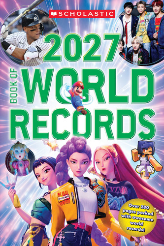 Scholastic Book of World Records 2027 book cover by Scholastic
