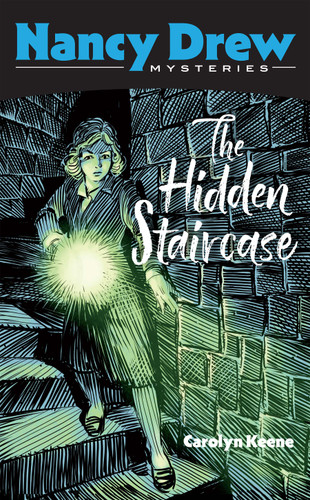 The Hidden Staircase: Nancy Drew Mysteries book cover by Carolyn Keene