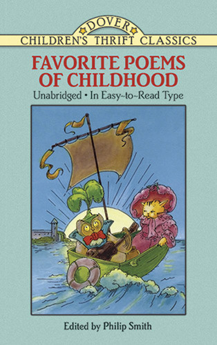 Favorite Poems of Childhood (Dover Children's Thrift Classics) book cover by 