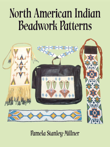 North American Indian Beadwork Patterns (Dover Crafts: Bead Work) book cover by Pamela Stanley-Millner