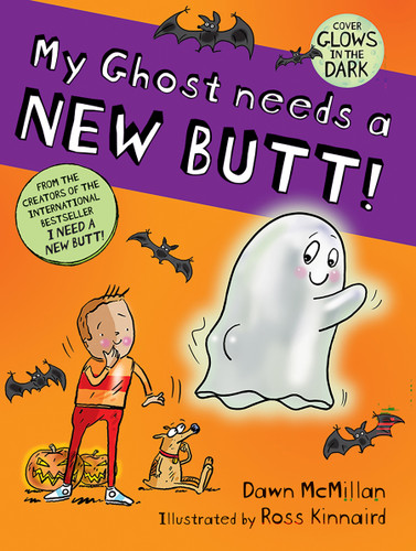 My Ghost Needs a New Butt! book cover by Dawn McMillan