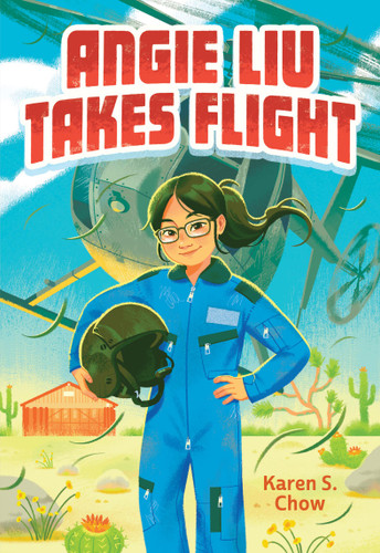 Angie Liu Takes Flight book cover by Karen S. Chow