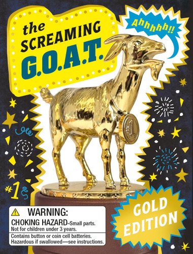 The Screaming G.O.A.T. (Greatest of All Time, Gold Edition Goat): Ahhhhh! (RP Minis) book cover by Jessie Oleson Moore