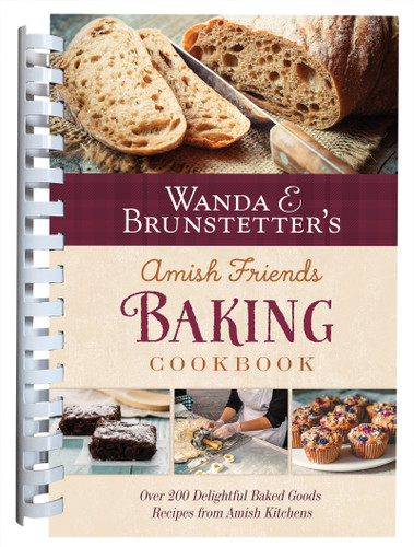 Wanda E. Brunstetter's Amish Friends Baking Cookbook: Nearly 200 Delightful Baked Goods Recipes from Amish Kitchens book cover by Wanda E. Brunstetter