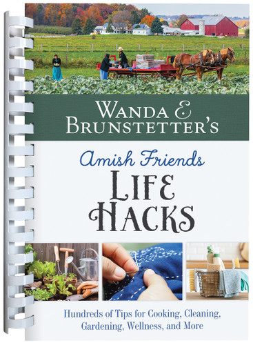 Wanda E. Brunstetter's Amish Friends Life Hacks: Hundreds of Tips for Cooking, Cleaning, Gardening, Wellness, and More book cover by Wanda E. Brunstetter