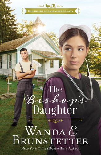 The Bishop's Daughter (Daughters of Lancaster County) book cover by Wanda E. Brunstetter