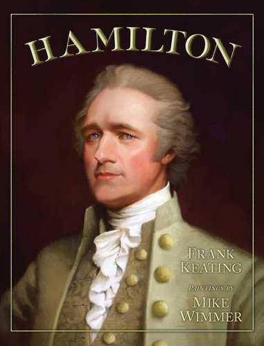 Hamilton book cover by Frank Keating
