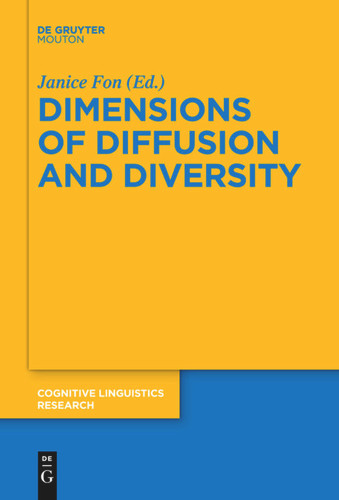 Dimensions of Diffusion and Diversity book cover by 