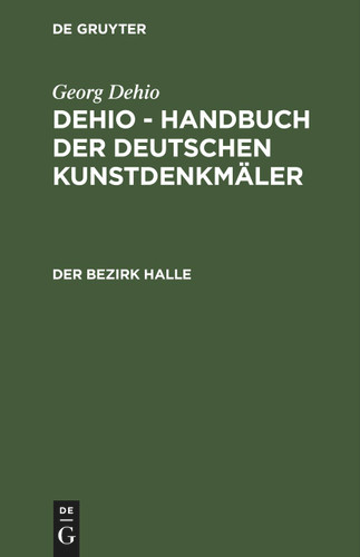 Der Bezirk Halle book cover by 