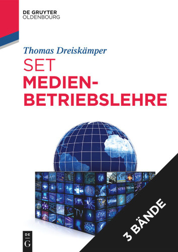 Set: Medienbetriebslehre (De Gruyter Studium) [9783111562155]