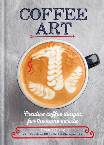 Coffee Art book cover by Dhan Tamang