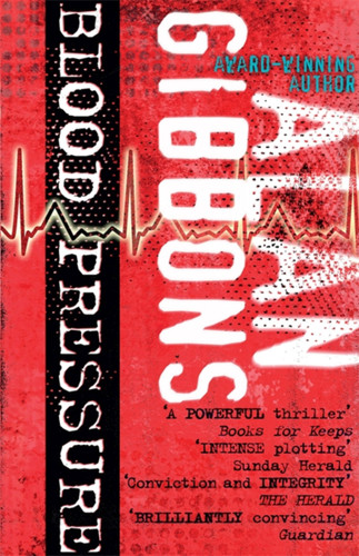 Blood Pressure book cover by Alan Gibbons