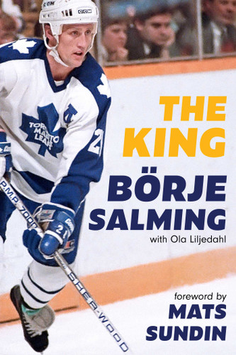 The King book cover by Börje Salming