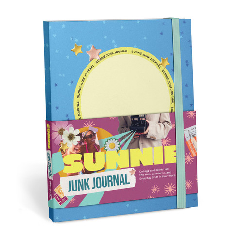 Sunnie Junk Journal: Collage and Collect All the Wild, Wonderful, and Everyday Stuff in Your World (SUNNIE Gift) book cover by Sunnie
