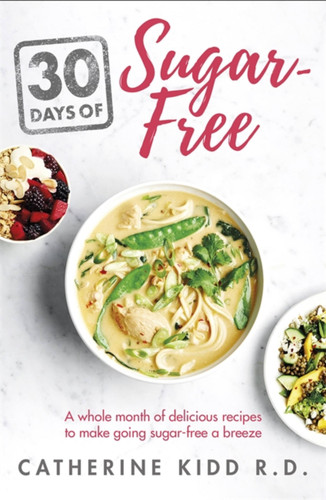 30 Days of Sugar-free book cover by Catherine Kidd