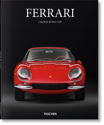 Ferrari (Basic Art) book cover by Charlotte & Peter Fiell