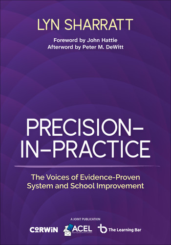 Precision-in-Practice: The Voices of Evidence-Proven System and School Improvement book cover by Lyn Sharratt