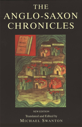 Anglo-Saxon Chronicle book cover by Michael Swanton