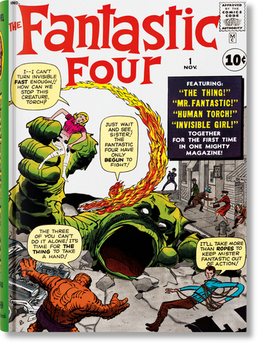 Marvel Comics Library. Fantastic Four. 1961–1963 (Bibliotheca Universalis) book cover by Mark Waid