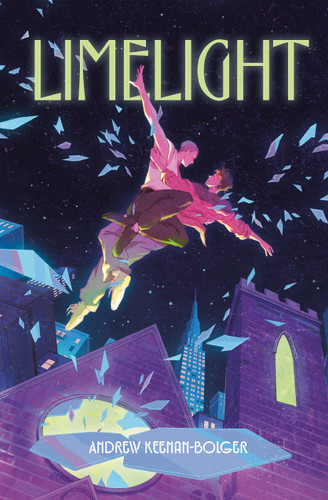 Limelight book cover by Andrew Keenan-Bolger
