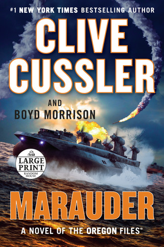Marauder (The Oregon Files) book cover by Clive Cussler, Boyd Morrison