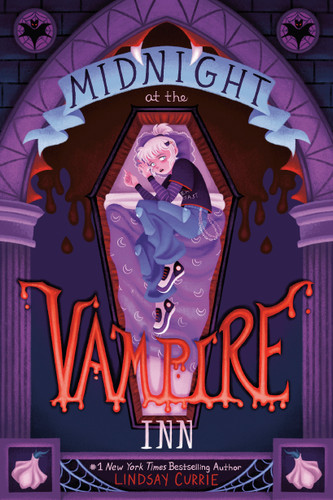 Midnight at the Vampire Inn book cover by Lindsay Currie