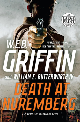 Death at Nuremberg book cover by W.E.B. Griffin, William E. Butterworth IV
