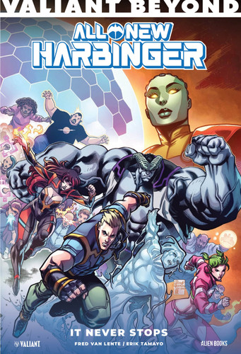 Valiant Beyond: All-New Harbinger book cover by Fred Van Lente