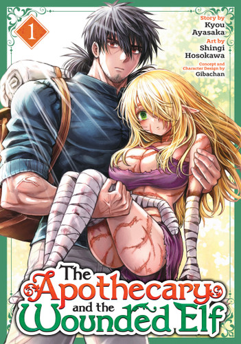 The Apothecary and the Wounded Elf (Manga) Vol. 1 book cover by Kyou Ayasaka