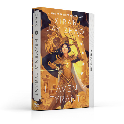 Heavenly Tyrant - Special Edition with Bonus Art (Iron Widow, Book 2) (Iron Widow) book cover by Xiran Jay Zhao