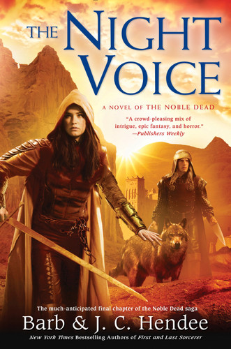 The Night Voice (Noble Dead) book cover by Barb Hendee, J.C. Hendee