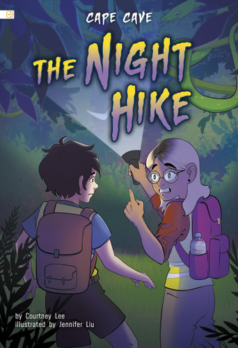 The Night Hike (Spark Decodables: Cape Cave) book cover by Courtney Lee