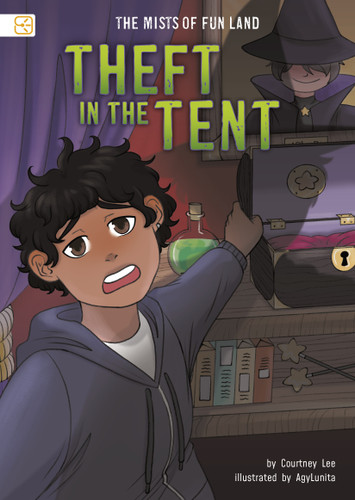 Theft in the Tent (Spark Decodables: The Mists of Fun Land) book cover by Courtney Lee
