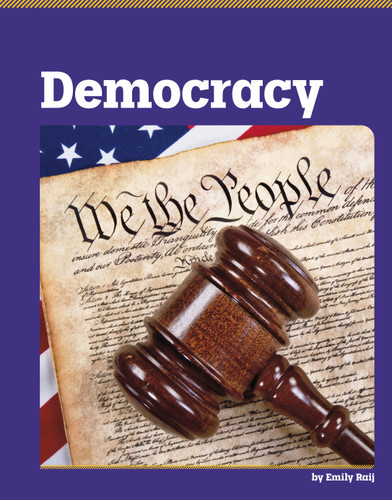 Democracy (Foundations of U.S. Government) book cover by Emily Raij