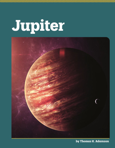 Jupiter (The Planets) book cover by Thomas K. Adamson