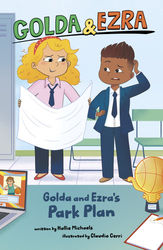 Golda and Ezra's Park Plan (Golda & Ezra) book cover by Hollie Michaels